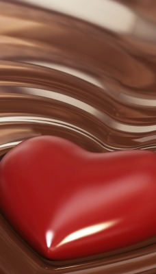 Сердце в шоколаде