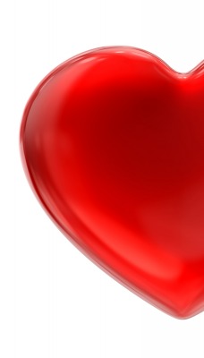Сердце красное