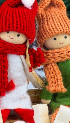 зима куклы подарки любовь