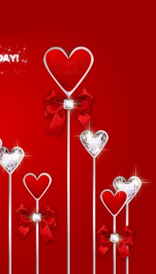 любовь праздник День Святого Валентина алмазы