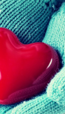 сердце любовь перчатки вязаные перчатки