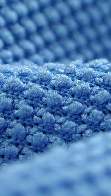 макро материал скатерть голубой
