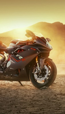 мотоцикл пустыня черный пыль