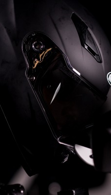 мотоциклист шлем голова черный