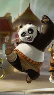 мультфильм панда