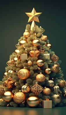 елка золотой украшения игрушки новый год