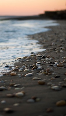 природа камни песок вода море побережье