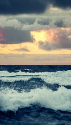 природа море волны
