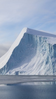 природа снег горы айсберг nature snow mountains iceberg