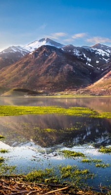 природа горы река nature mountains river