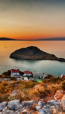 природа море солнце камни горизонт nature sea the sun stones horizon