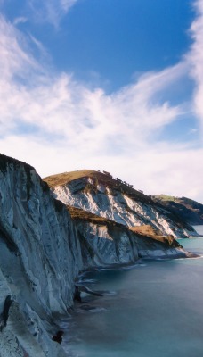 природа горы небо облака nature mountains the sky clouds