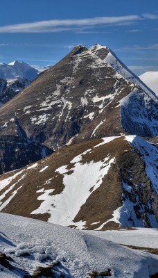 горы снег mountains snow