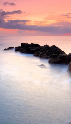 природа море горизонт скалы небо облака nature sea horizon rock the sky clouds