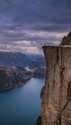 природа скалы река небо облака nature rock river the sky clouds