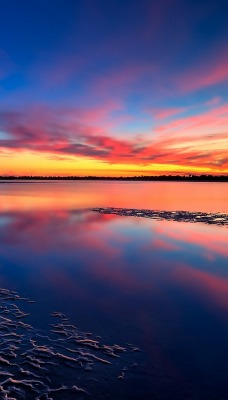 природа море горизонт небо облака отражение nature sea horizon the sky clouds reflection