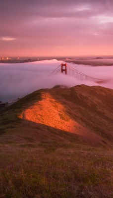 гора закат США mountain sunset USA