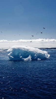 Айсберг море вода