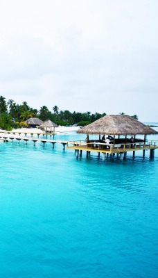остров мальдивы домики island the Maldives houses