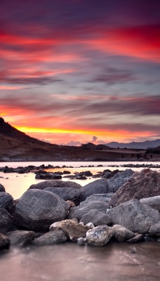 камни закат stones sunset