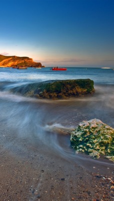 море берег камень sea shore stone