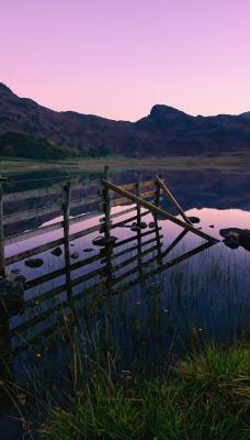 озеро сумерки the lake twilight