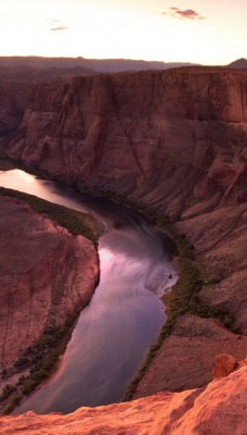 природа река Колорадо США каньон grand canyon