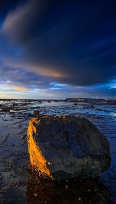 берег вода камни отмель