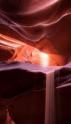 пещера песок свечение