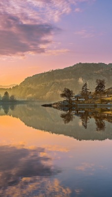озеро деревня норвегия