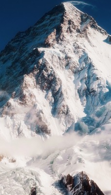 гора снег вершина горы
