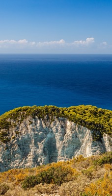 горизонт гора море