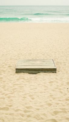 песок берег доски
