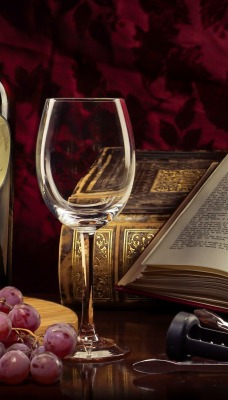 вино виноград книга штопор бокал
