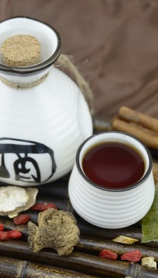 чай кувшин листья японский стиль