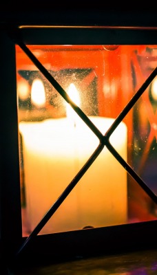 свеча фонарь улица