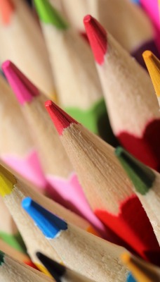 карандаши цветные кончики