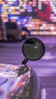 автомобиль зеркало капот