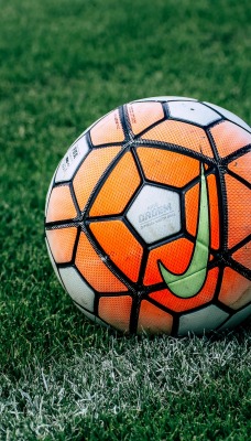 мяч футбол трава