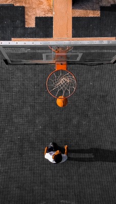 баскетбол кольцо мяч