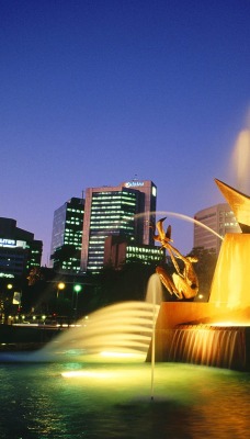 Victoria Square Fountain, Adelaide, Australia