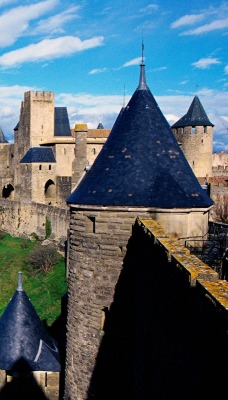 Chateau Comtal, Carcassonne, France