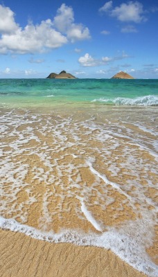 Lanikai Shoreline, Oahu, Hawaii