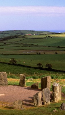 Drombeg Stone Circle, County Cork, Ireland