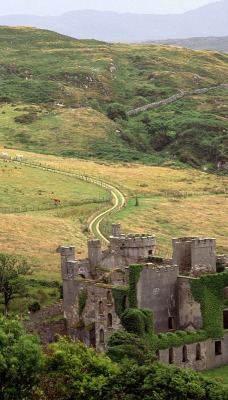 Clifden Castle, County Galway, Ireland