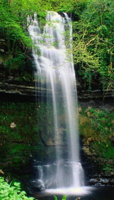 Glencar Waterfall, County Leitrim, Connaught, Ireland