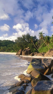 Anse Takamaka Beach, Mahe Island, Seychelles