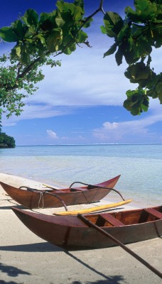 Hana Iti Beach, Huahine Island, Tahiti