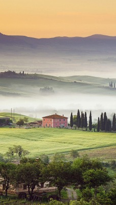 Country Villa, Val drOrcia, Tuscany, Italy