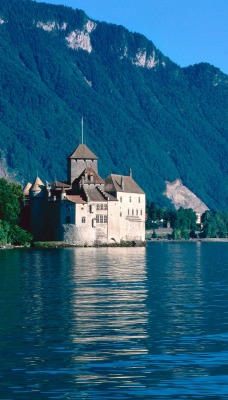 Chateau de Chillon, Lake Geneva, Switzerland